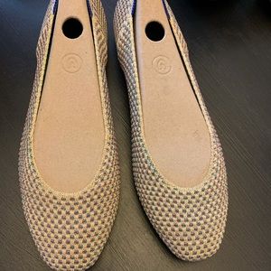 NEw Rothys Multi Metallic Squares